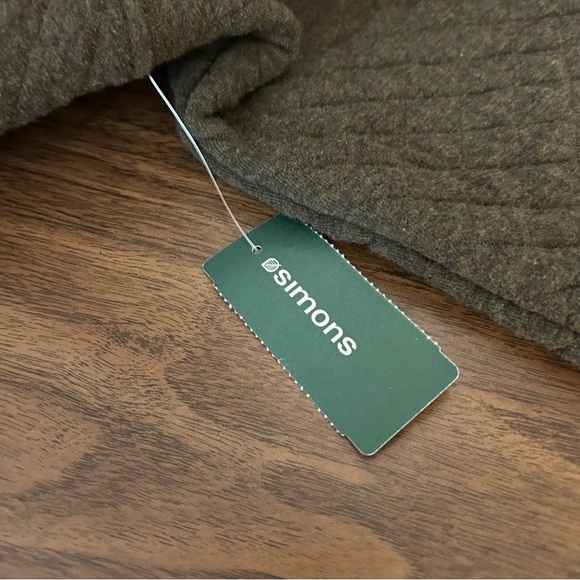 NWT Le31 Men's Quilted Olive Jacket L - Picture 14 of 15